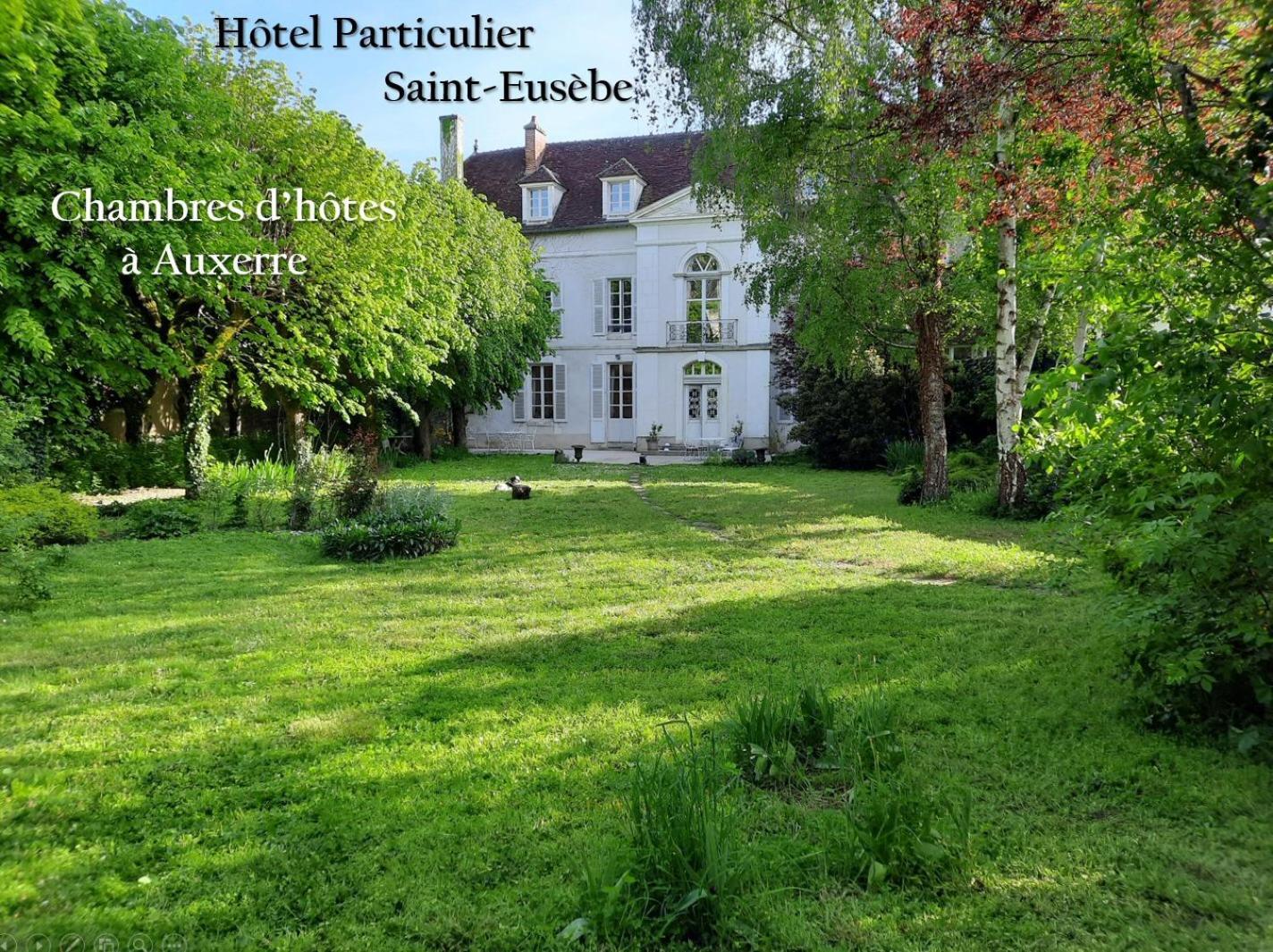 Saint-Eusebe Mansion - Hotel Particulier St-Eusebe Осер Экстерьер фото